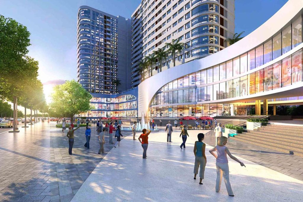 vị trí căn hộ Diamond Sky 
