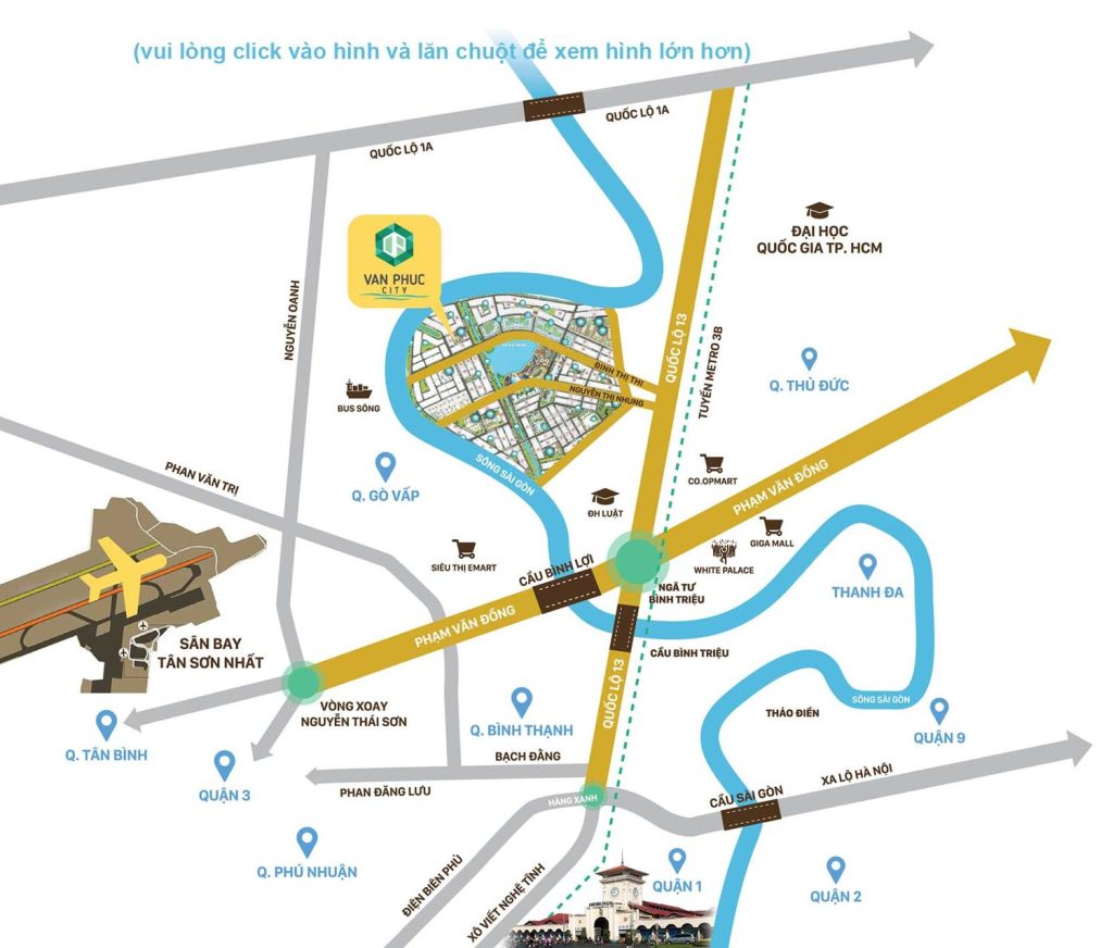 Vị trí căn hộ Diamond Sky 